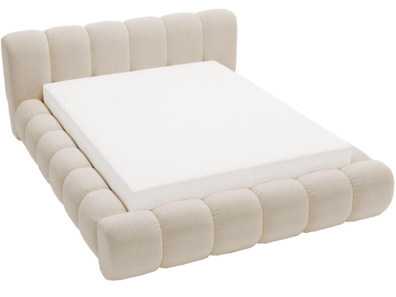 POLSTERBETT Doria 180x200 Beige - Beige, Textil (180/200cm) - Graingold