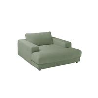 LONGSEAT MADELINE Grün Cord - Schwarz/Olivgrün, Kunststoff/Textil (150/86/170cm) - KAWOLA