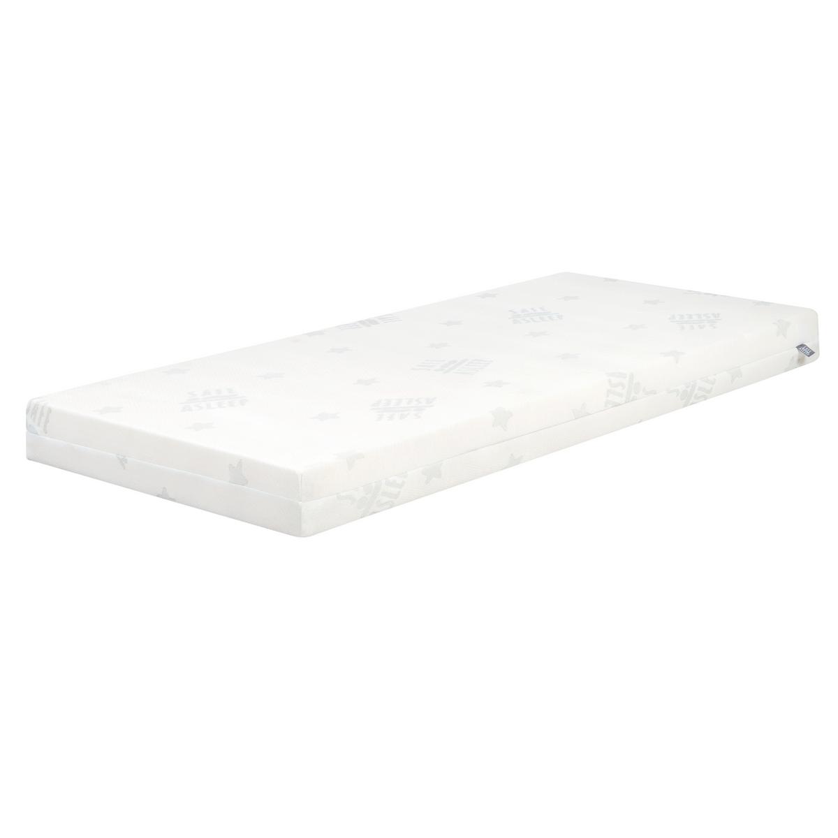 KINDERBETTMATRATZE Comfort Air Roll 90 x 200 cm - Weiß, Textil (200/90cm) - Roba