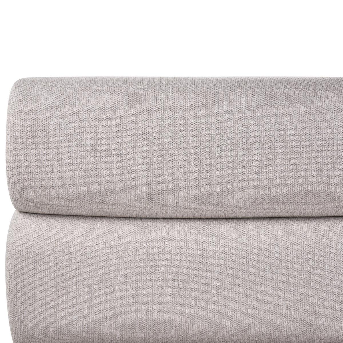 BETT mit Stauraum 160/200 cm Kunstleinen Grau Bonifacio - Grau, Textil (160/200cm) - Beliani