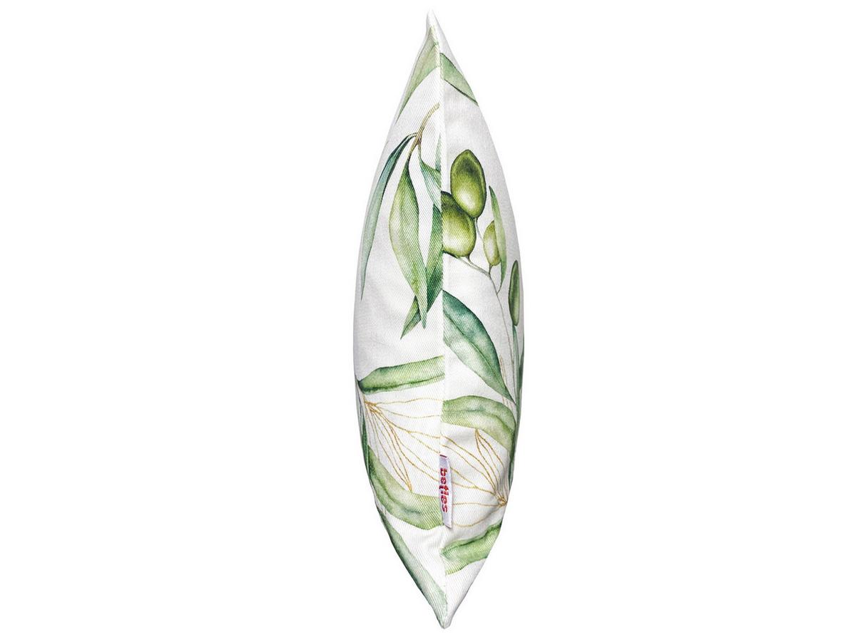 KISSENHÜLLE Italy Collection Oliven 25/35 cm - Ecru/Multicolor, Textil (25/35cm) - beties Heimtextil
