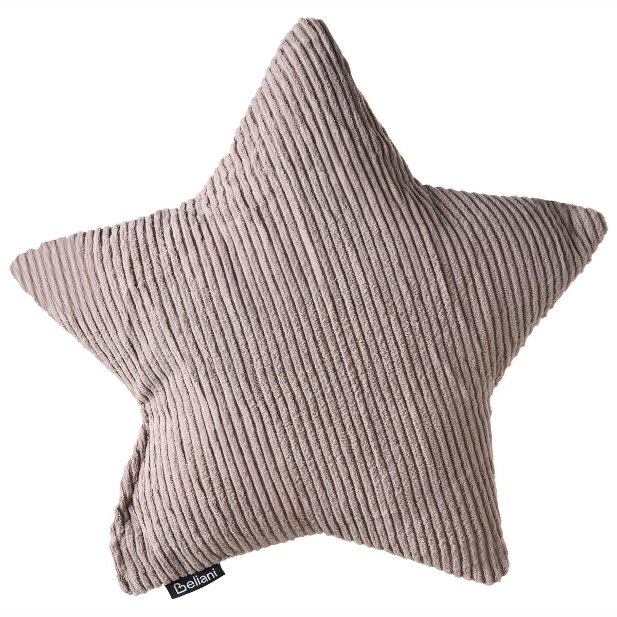DEKOKISSEN 3er-Set Cremeweiß 35/35 cm Luna - Beige/Multicolor, Textil (30/35cm) - Beliani