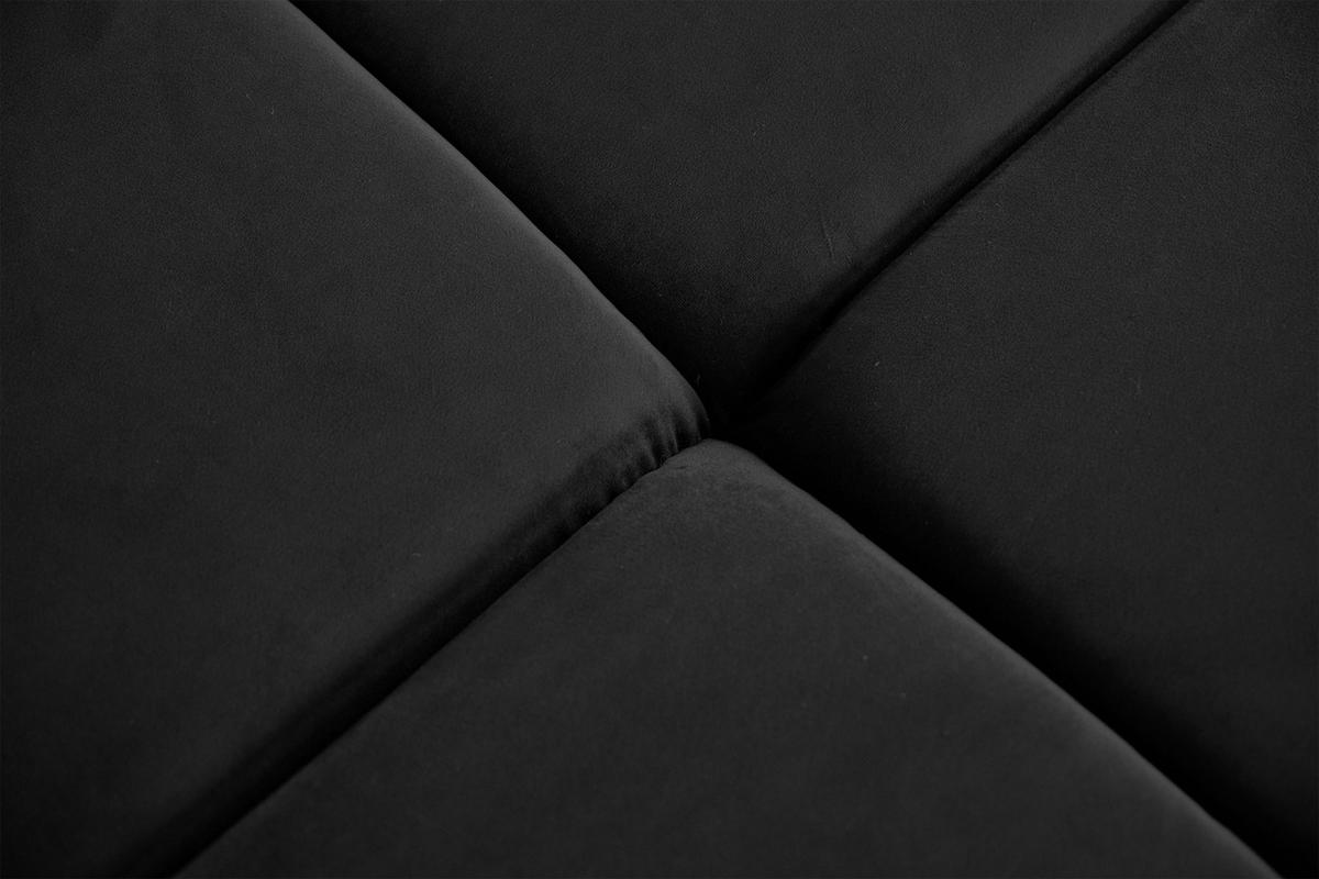 ECKSOFA MIT MOTORISCHEM SITZVORZUG NEVADA Schwarz Velvet Relaxfunktion - Schwarz, Textil (319/215cm) - KAWOLA
