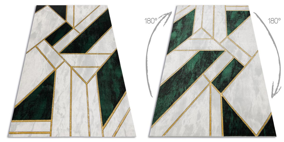 TEPPICH Emerald 140/190 cm - Pastellgrün, Textil (140/190cm) - rugsX