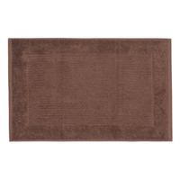 BADEMATTE Imperial 50/80 cm, Baumwolle - Braun, Textil (50/80cm) - Homescapes