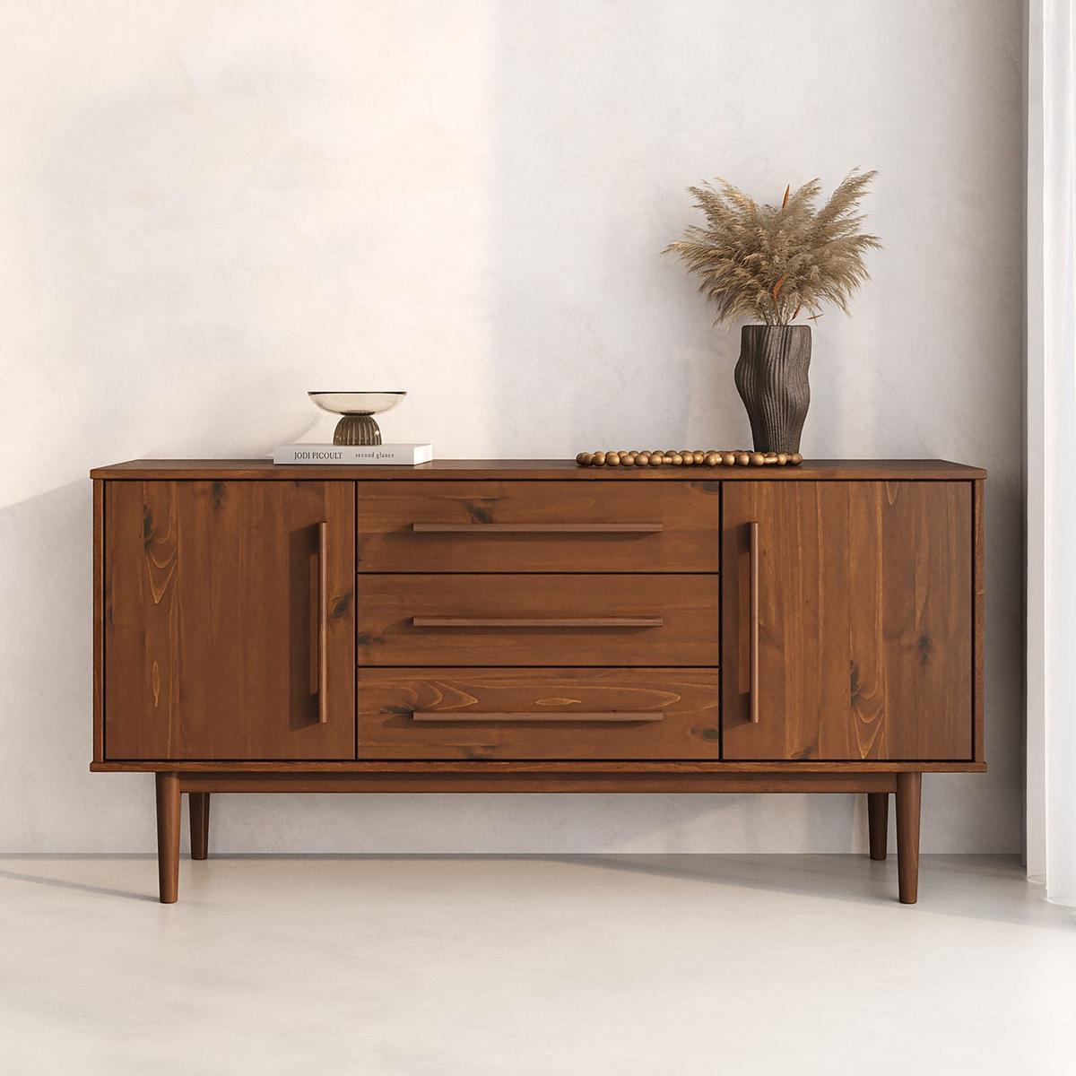 SIDEBOARD TECCA Kastanie - Kastanienfarben, Holz (145/71/43cm) - IDIMEX