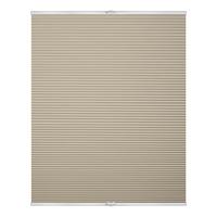 THERMO-PLISSEE KLEMMFIX OHNE BOHREN, VERDUNKELUNG, VERSPANNT Creme, 130 cm, 85, 130 - Creme, Kunststoff (85/130cm) - Lichtblick Original