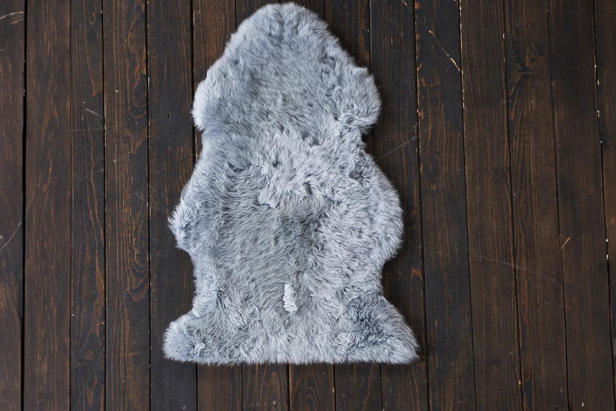FELL CALEBRE Silber - Platinfarben, Textil (60/95cm) - KAWOLA