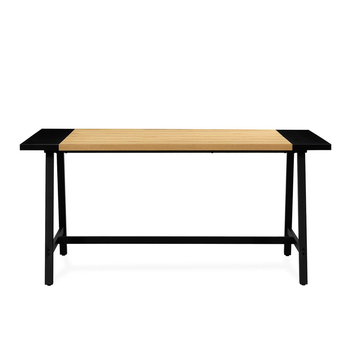 ESSTISCH Caracas Eiche-Optik, 160 cm - Eichefarben, Holzwerkstoff (80/160/75cm) - VS Venta-stock
