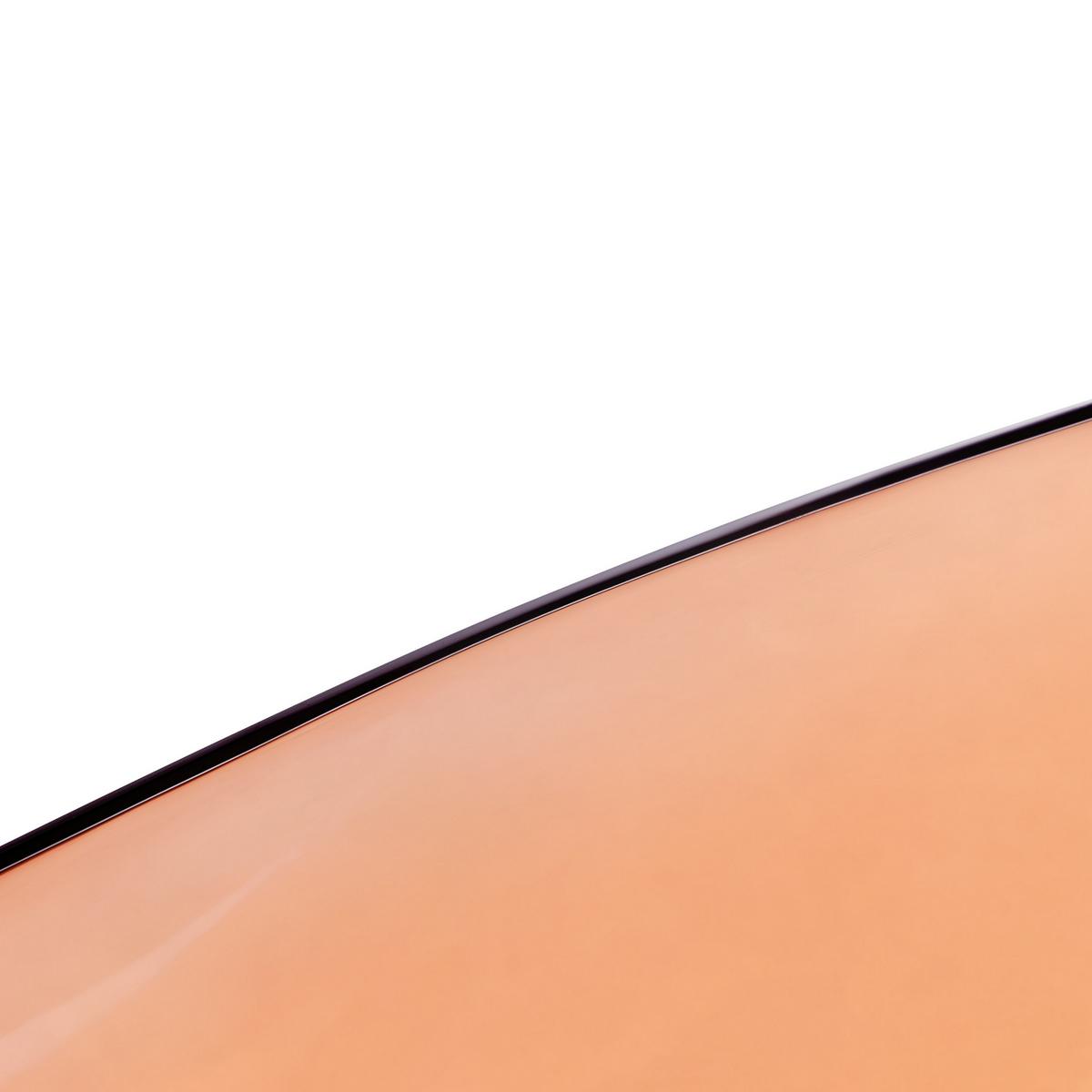 BADEWANNE 78x169x53 cm transparent Blancarena - Terracotta, Kunststoff (78/53/169cm) - Beliani