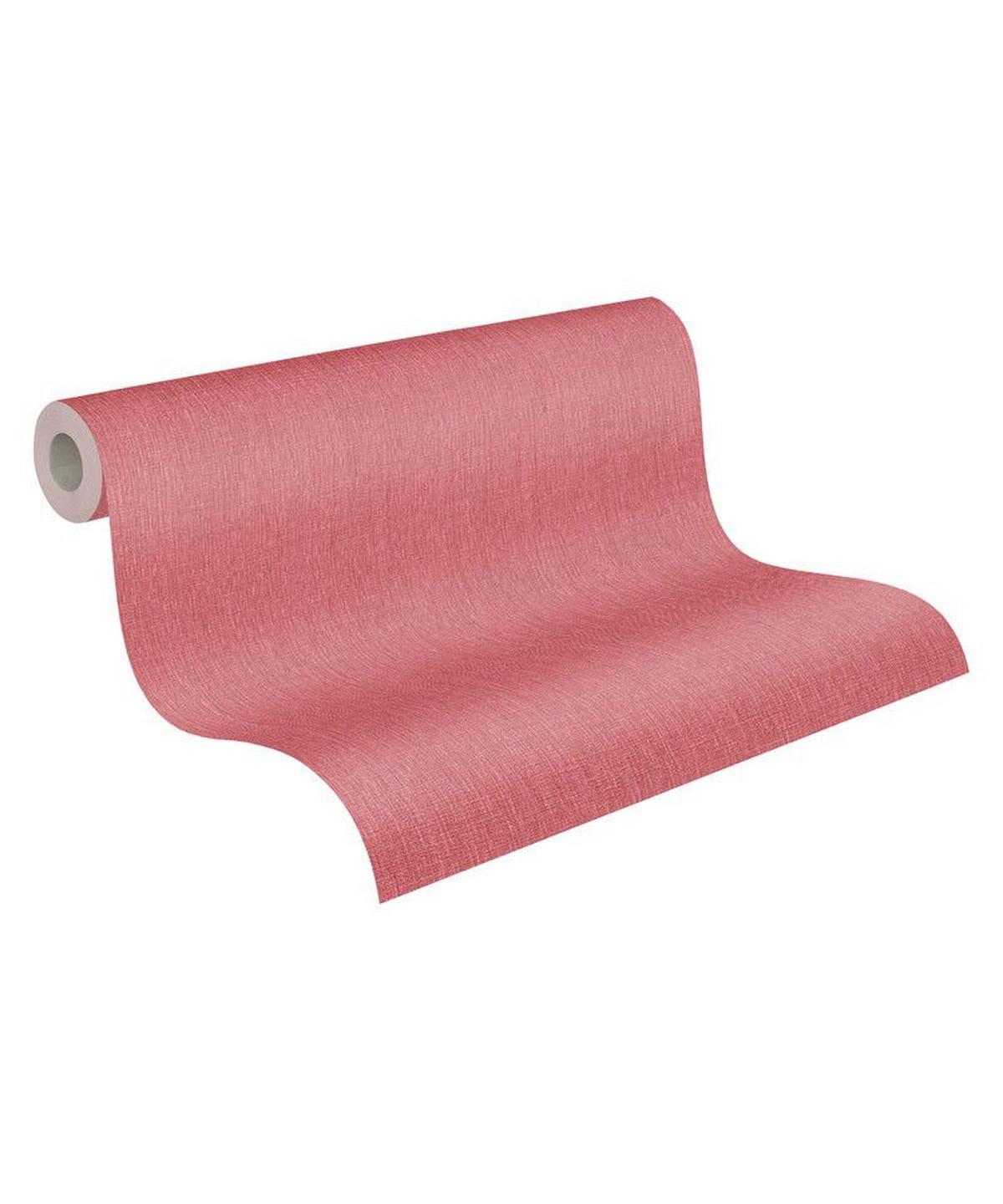 VLIESTAPETE Rot 53/1005 cm - Rot, Textil (53/1cm) - KUNSTLOFT