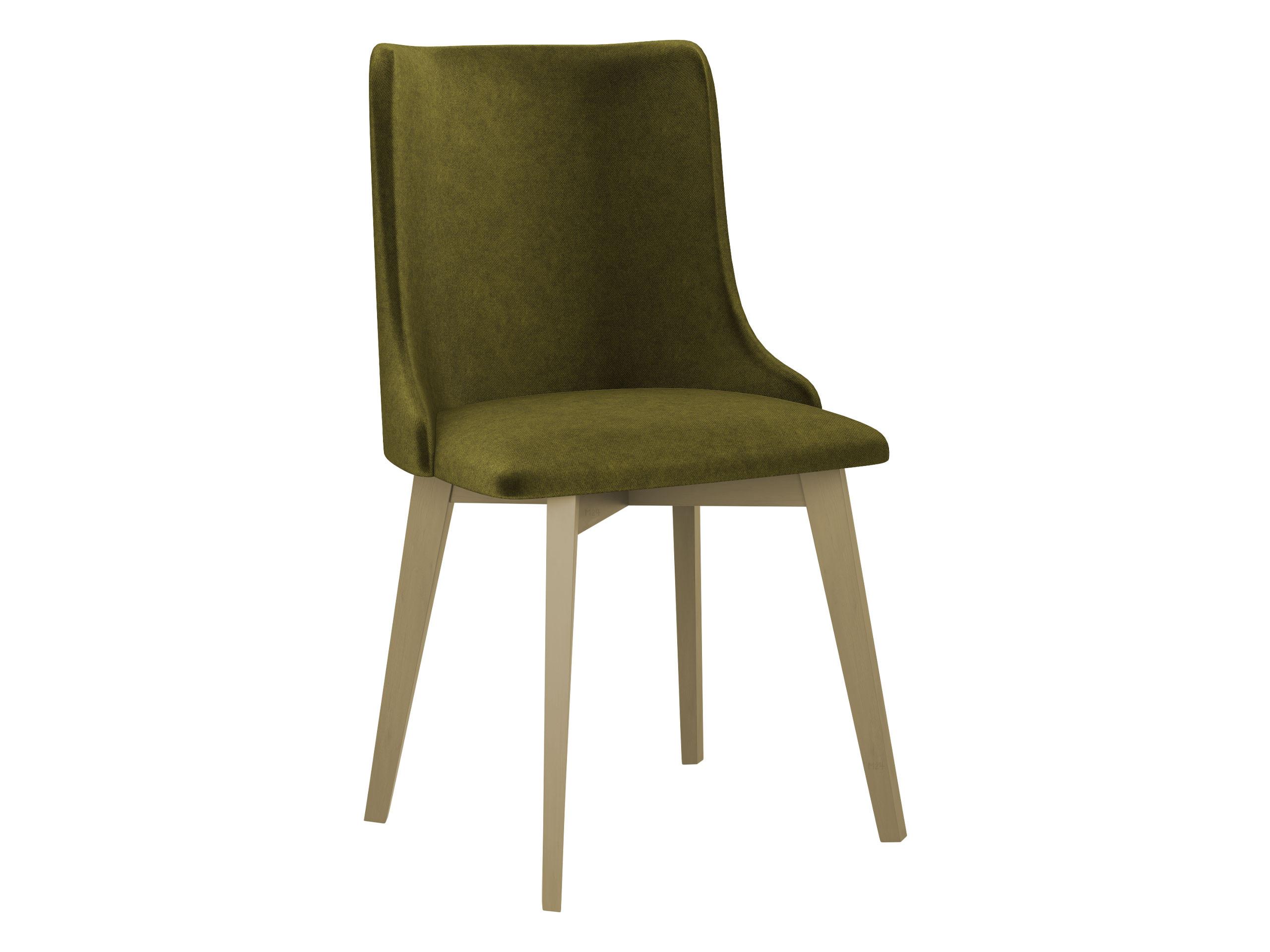 STUHL Monti 5, Holzfarbe: Sonoma - Eichefarben/Grün, Holz (48/83/53cm) - MIRJAN24