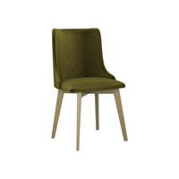 STUHL Monti 5, Holzfarbe: Sonoma - Eichefarben/Grün, Holz (48/83/53cm) - MIRJAN24