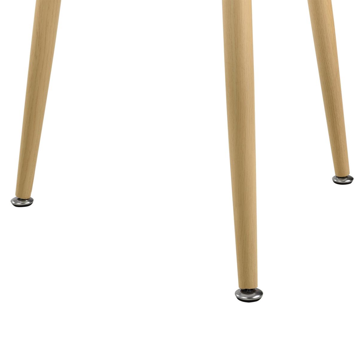 ESSTISCH Camille - Weiß, Holzwerkstoff (80/80/75cm) - [en.casa]
