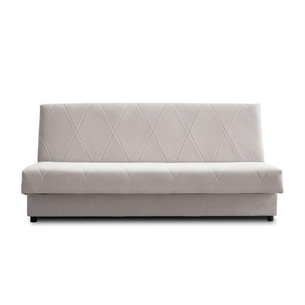 SCHLAFSOFA VERO mit Schlaffunktion Castel 04 - Beige, Textil (191/88/90cm) - Lookway