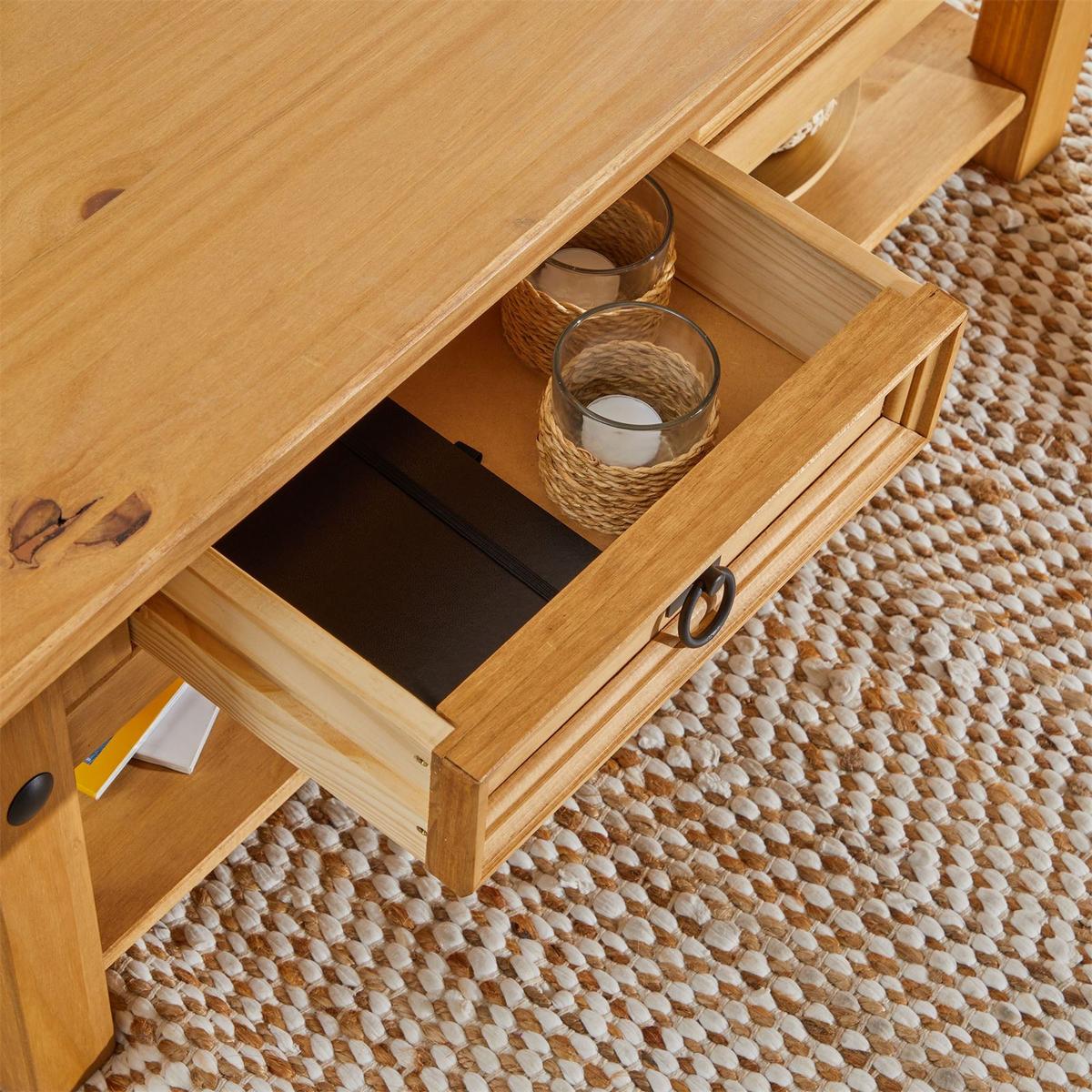 COUCHTISCH SALSA natur - Naturfarben, Holz (60/100/46cm) - CARO-Möbel