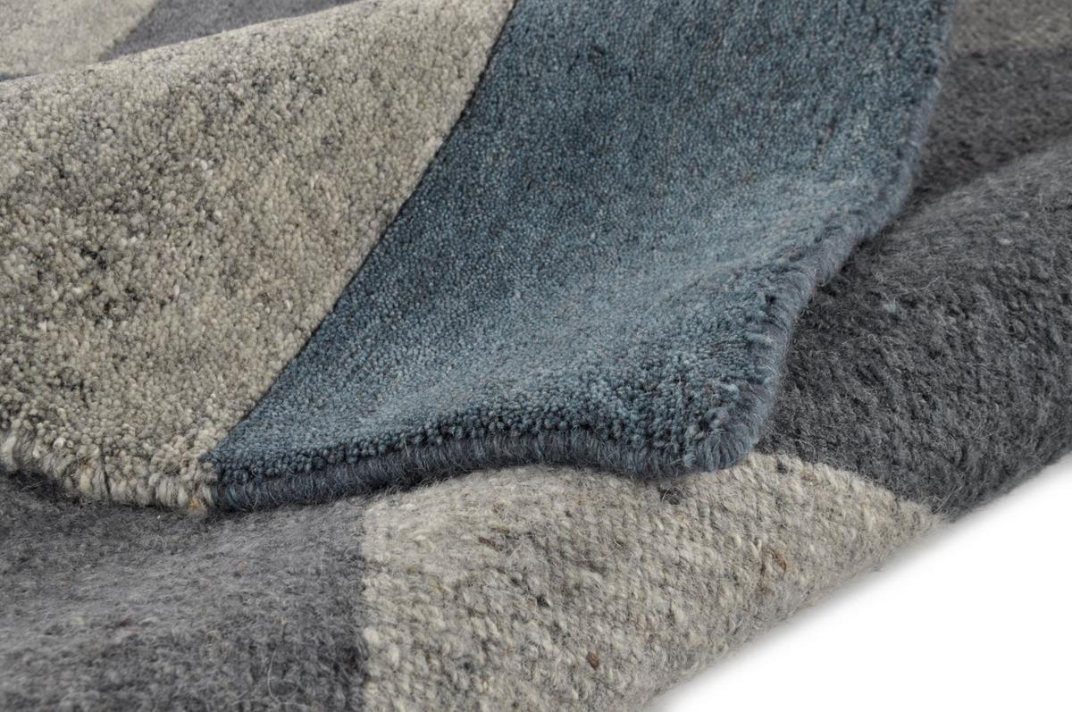 WOLLTEPPICH Dalas 250x300 cm - Anthrazit, Textil (250/300cm) - THEKO