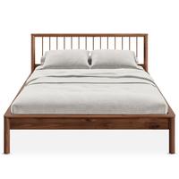 BETT APOANA 140x190 cm Kastanie - Kastanienfarben, Holz (140/190cm) - IDIMEX