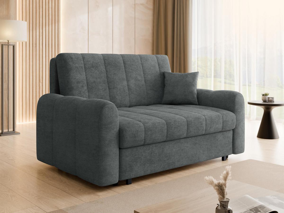 SCHLAFSOFA Viva Moon III - Schwarz/Grau, Holz/Metall (168/85/98cm) - MIRJAN24