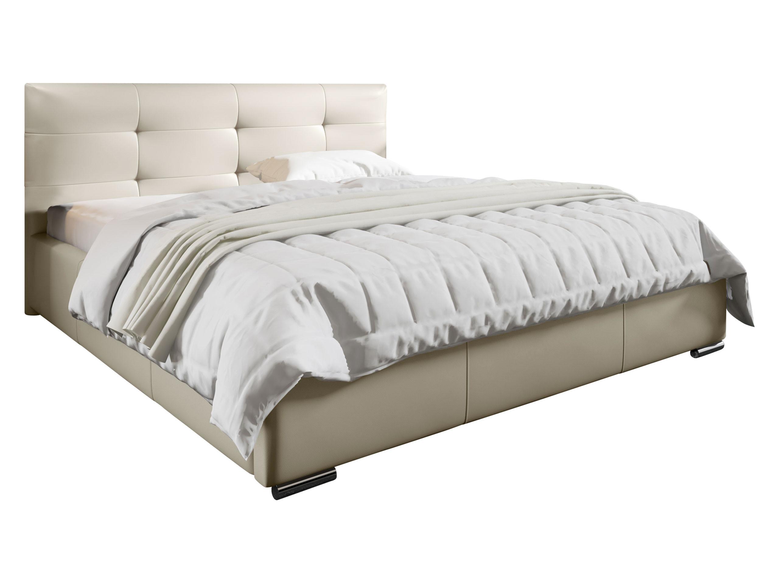 POLSTERBETT Lazio - Beige, Holz (160/200cm) - MIRJAN24