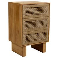 NACHTTISCH aus Holz, braun, 45x36x55cm - Braun, Holz (45/55/36cm) - Wanderlust