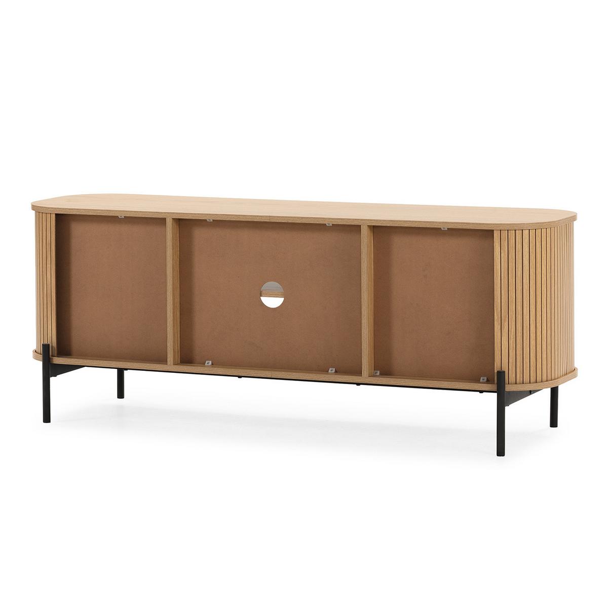 TV-ELEMENT Mónaco 2 türen Eiche-Optik - Honigeiche, Holzwerkstoff (140/55/40cm) - VS Venta-stock