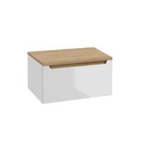WASCHTISCHUNTERSCHRANK 60cm Livia Weiß - Weiß, Holzwerkstoff (60/32.5/46cm) - Petits-meubles