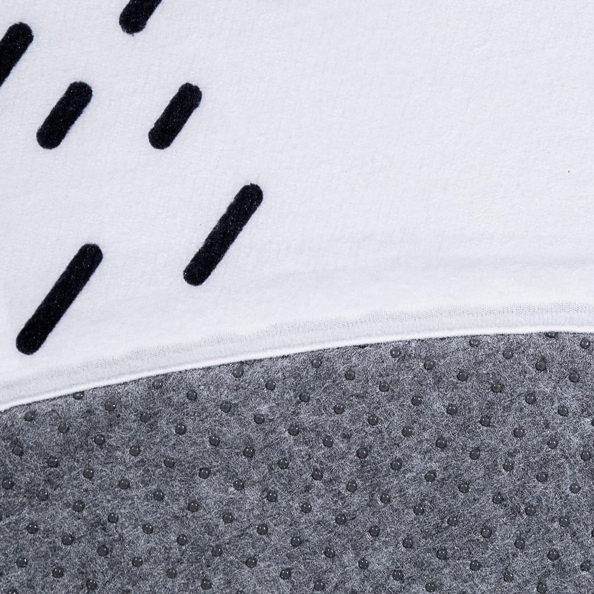 KINDERTEPPICH Waschbar, mit Reise-Motiv, Weiß, Ø 150 cm - Weiß, Textil (150/150cm) - KADIMA DESIGN