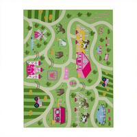 KINDERTEPPICH Grün 100 x 200 cm - Grün, Kunststoff (100/200cm) - TT Home