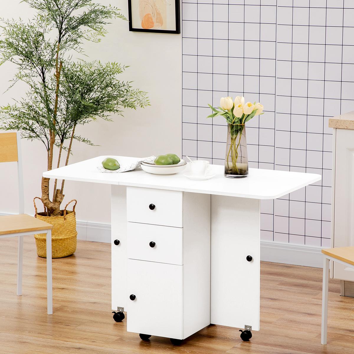 ESSTISCH Torvin 120/60/76.5 cm - Weiß, Holz (120/60/76.5cm) - ZMH