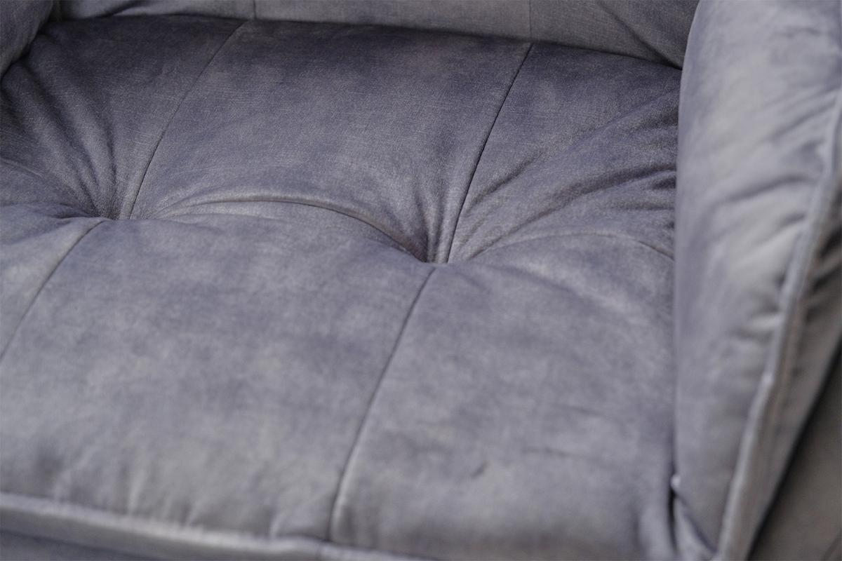 BÜROSTUHL TERRY Grau Velvet - Grau, Textil (63/83/66cm) - KAWOLA