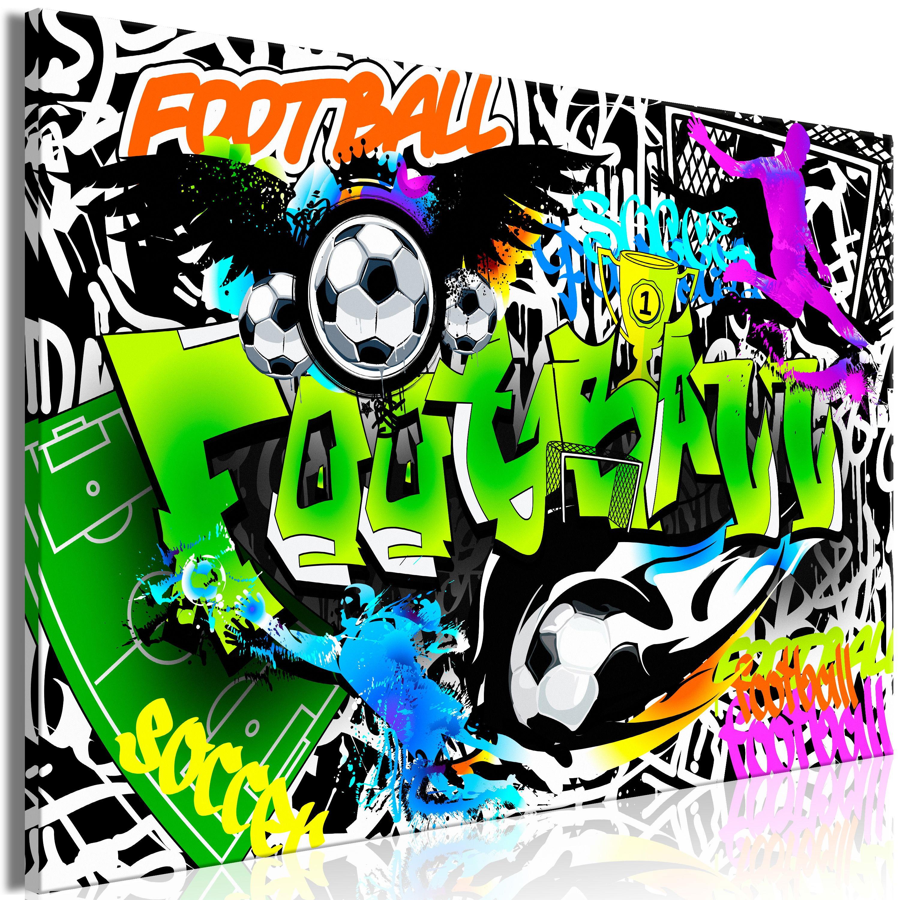 KUNSTDRUCK Bunt 120/80 cm - Multicolor, Textil (120/80cm) - KUNSTLOFT