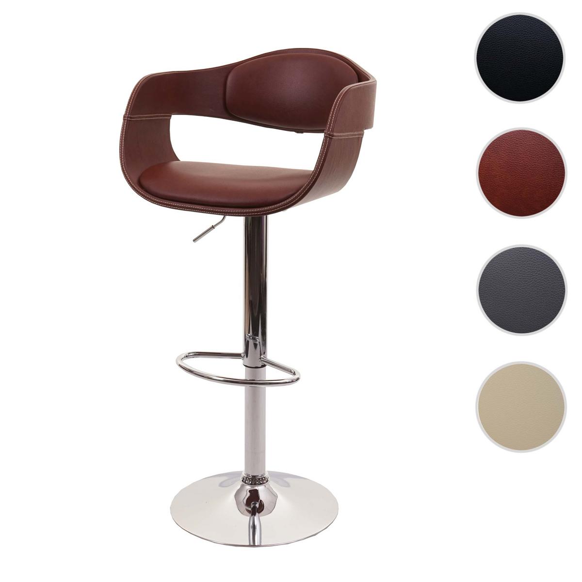 BARHOCKER A47B Braun - Braun, Textil (49/107/49cm) - MCW