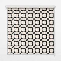 INNENROLLO - Fensterrollo - Rollo - 130x140 cm - Verschachtelung - Weiß, Kunststoff (130/140/0.5cm) - TULUP