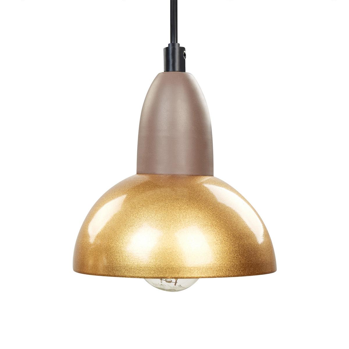 HÄNGELEUCHTE Castaly 16/75/110 cm - Messingfarben, Metall (16/75/110cm) - Beliani