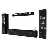 WOHNWAND Vera II - Braun, Holzwerkstoff (30/130/33cm) - MIRJAN24