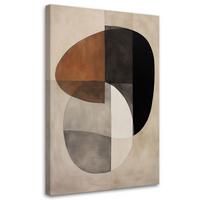 KUNSTDRUCK Beige 60/90 cm - Beige, Textil (60/90cm) - KUNSTLOFT