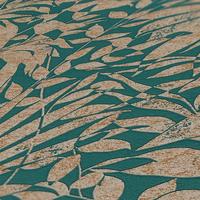 VLIESTAPETE Grün 53/1005 cm - Goldfarben, Textil (53/1cm) - KUNSTLOFT
