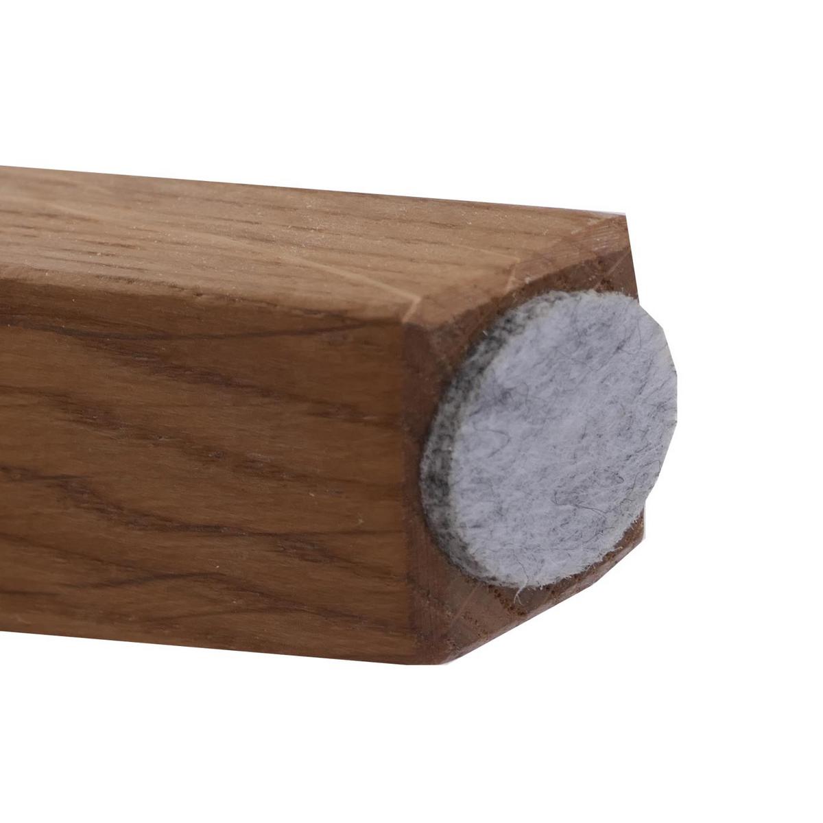 GARDEROBEN-BANK Eiche Dekor - Eiche Wotan, Holz (100/45/35cm) - MCW