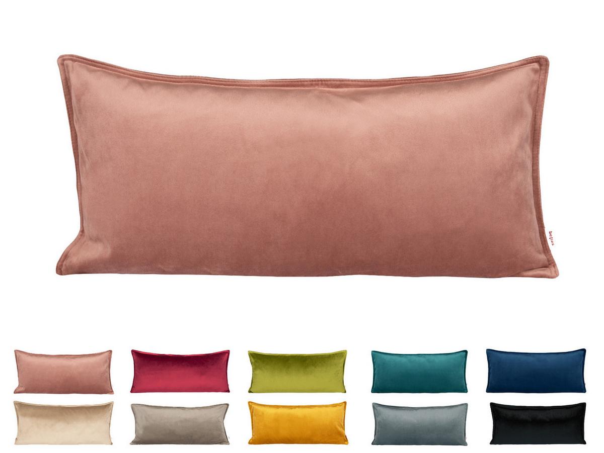 KISSENHÜLLE Samt&Sonders altrosa 30/70 cm - Altrosa, Textil (30/70cm) - beties Heimtextil