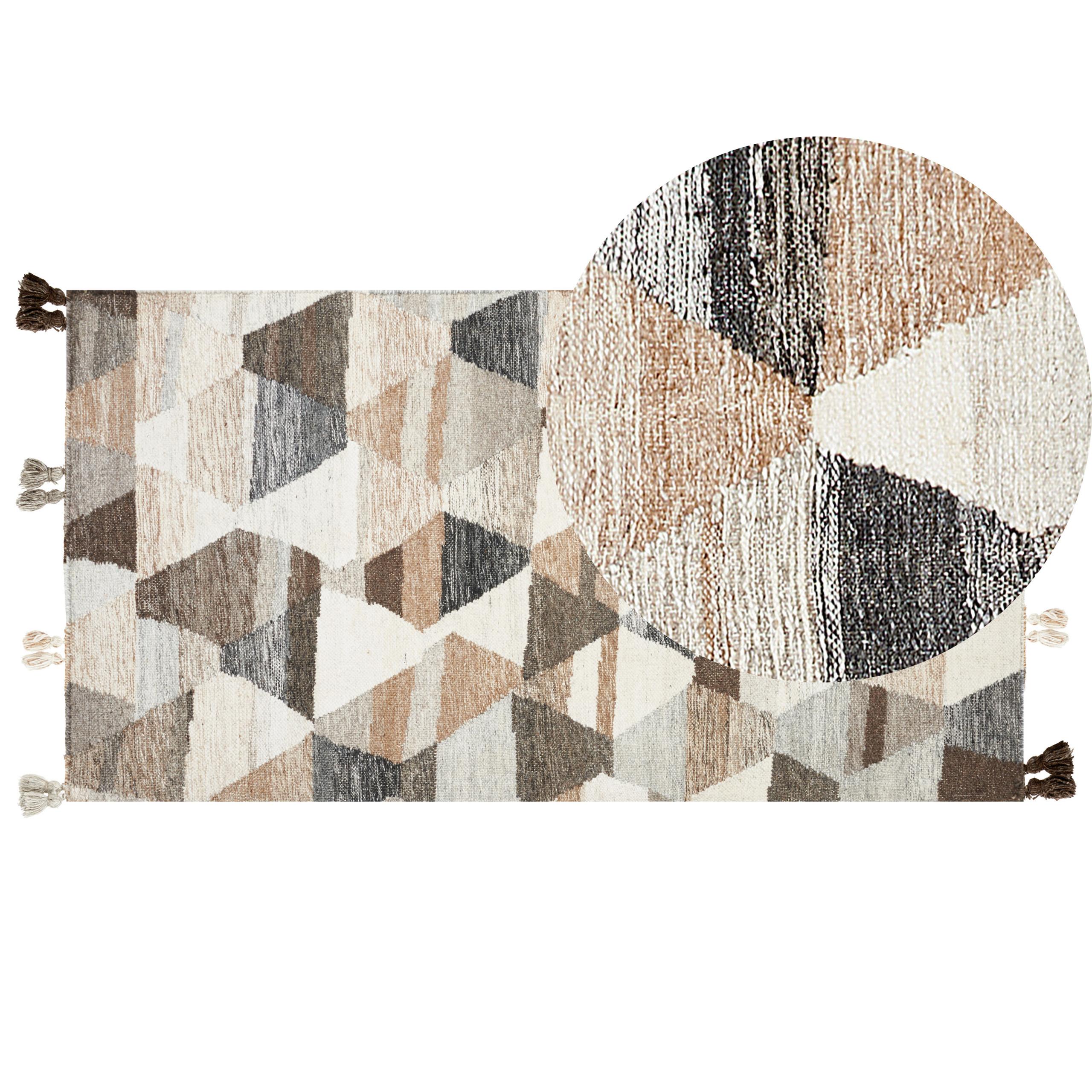 KELIM-TEPPICH Argavand 150/80 cm - Multicolor, Textil (80/150cm) - Beliani