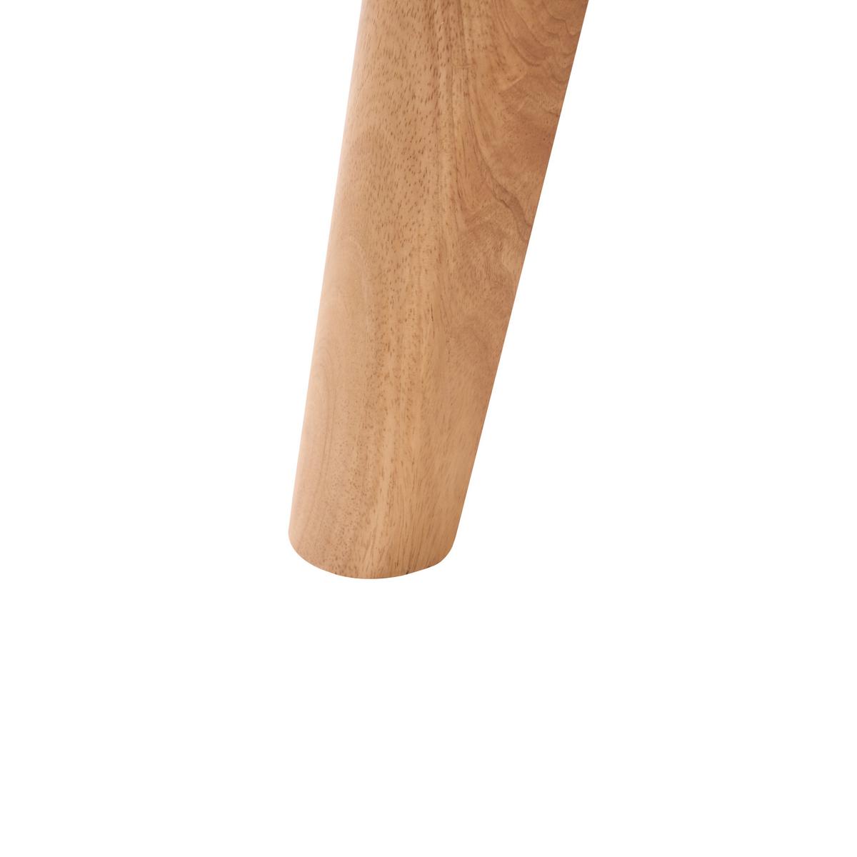 COUCHTISCH Weißer Marmor Walker - Hellbraun/Braun, Holz (120/70/40cm) - Beliani