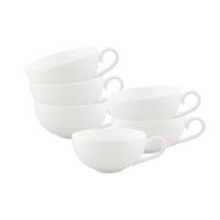 TEETASSEN Royal weiß 120 ml 6er Set - Weiß, Keramik (0.12L) - Villeroy & Boch
