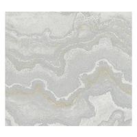 VLIESTAPETE Silber 53/1005 cm - Silberfarben, Textil (53/1cm) - KUNSTLOFT