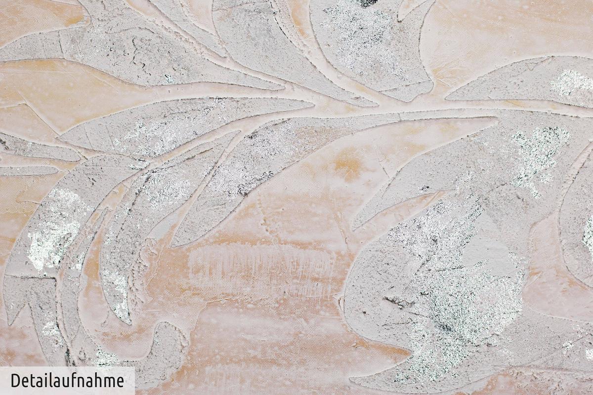 ACRYLBILD HANDGEMALT 150/50 cm - Beige, Holz/Textil (150/50cm) - KUNSTLOFT