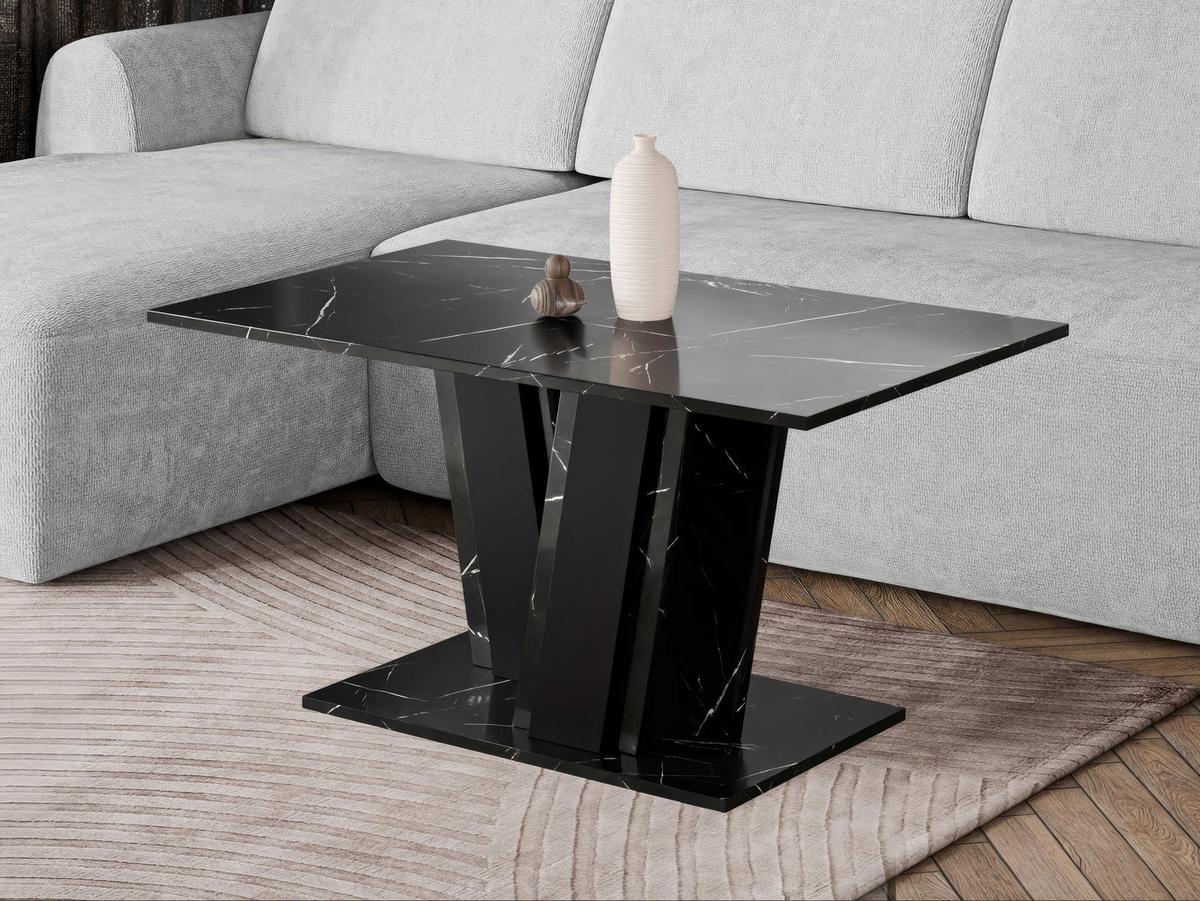 COUCHTISCH Muss - Schwarz, Holzwerkstoff (60/100/55cm) - MIRJAN24