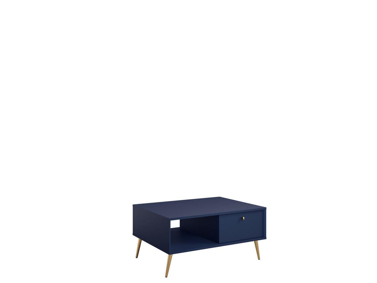 COUCHTISCH Dunkelblau 87/43,2/66 - Dunkelblau, Holzwerkstoff (66/87/43cm) - RAUMHIRSCH FURNITURE