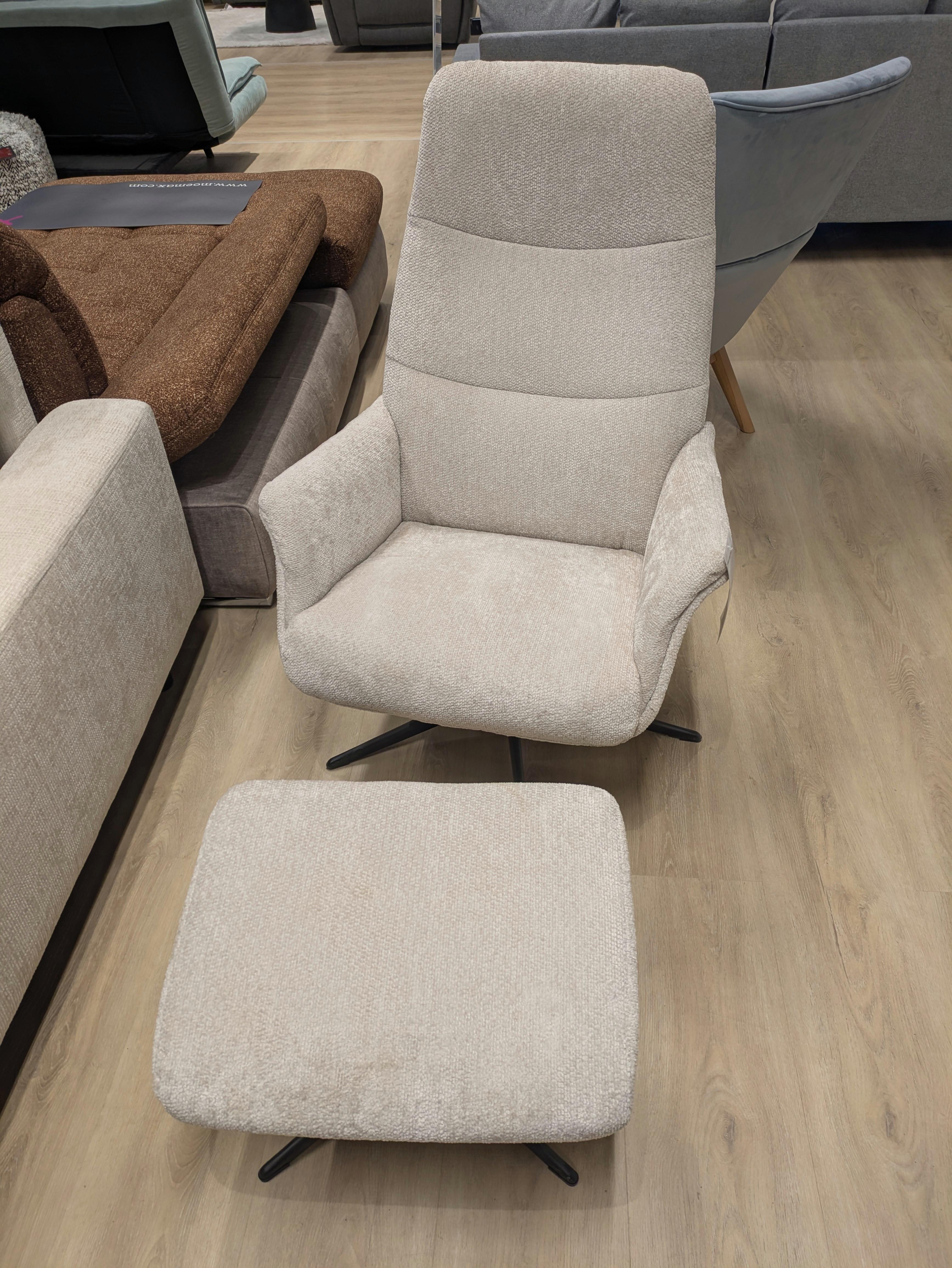 Relaxsessel Como inkl. Hocker