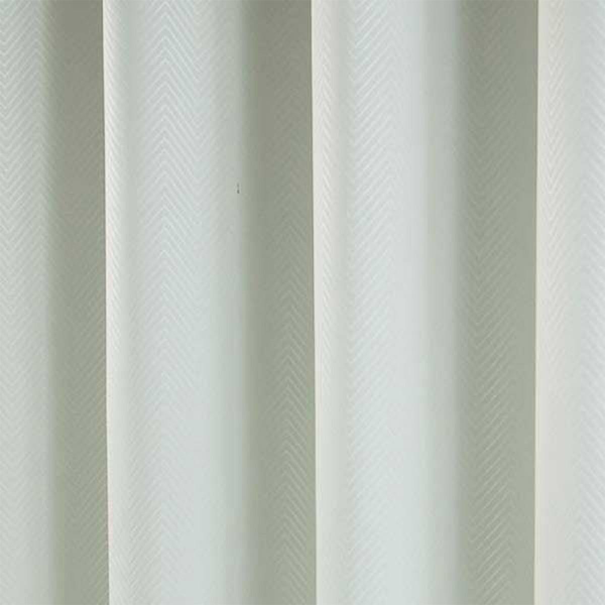 VERDUNKELUNGSVORHÄNGE Fischgrät mit Thermo-Funktion, Ösen 167/228 cm - Creme, Textil (167/228cm) - Homescapes