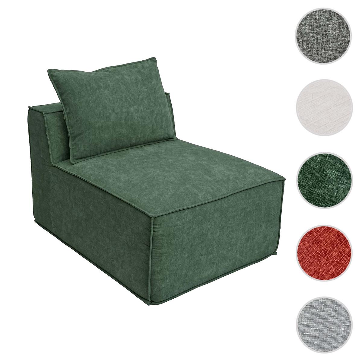 SESSEL Grün - Grün, Textil (75/63/97cm) - MCW